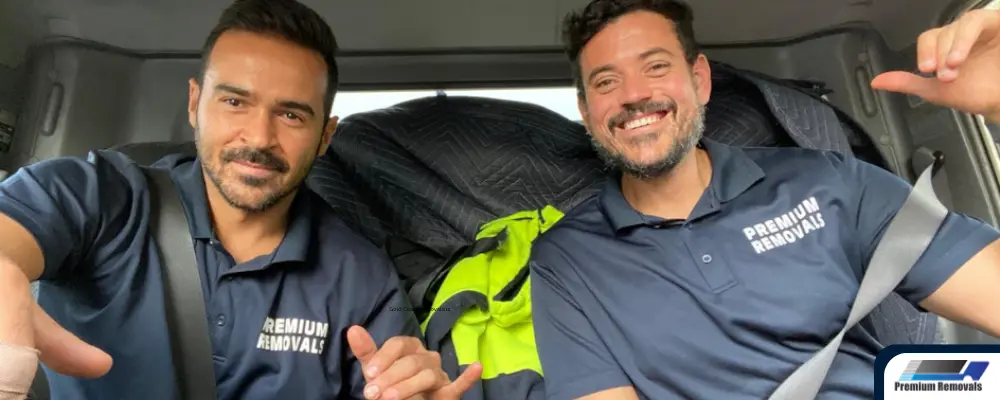 Removalists on the truck