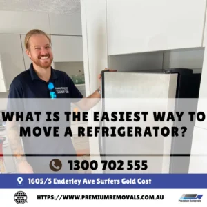 Easiest Way to move a refrigerator