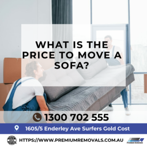 What is the Price to Move a Sofa?