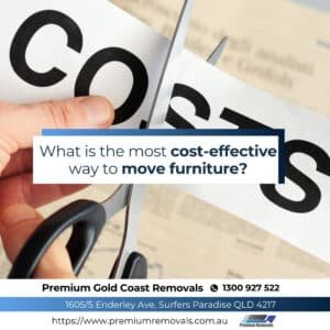 What is the most cost-effective way to move furniture