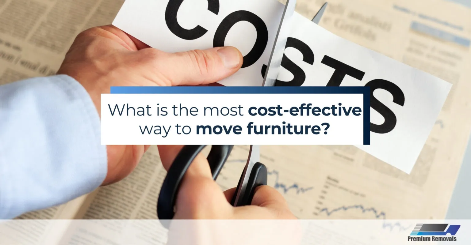 What is the most cost-effective way to move furniture